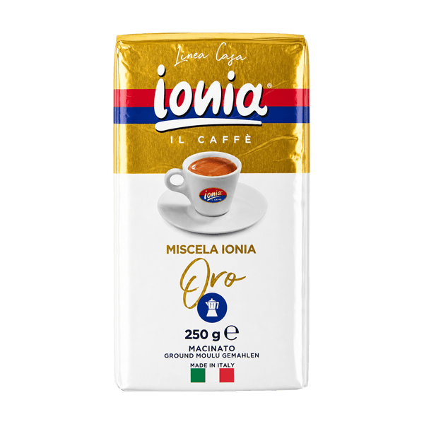 Espresso Oro Superior Gemahlen, Ionia (250g) • Kaffee Gemahlen • Espresso aus Italien