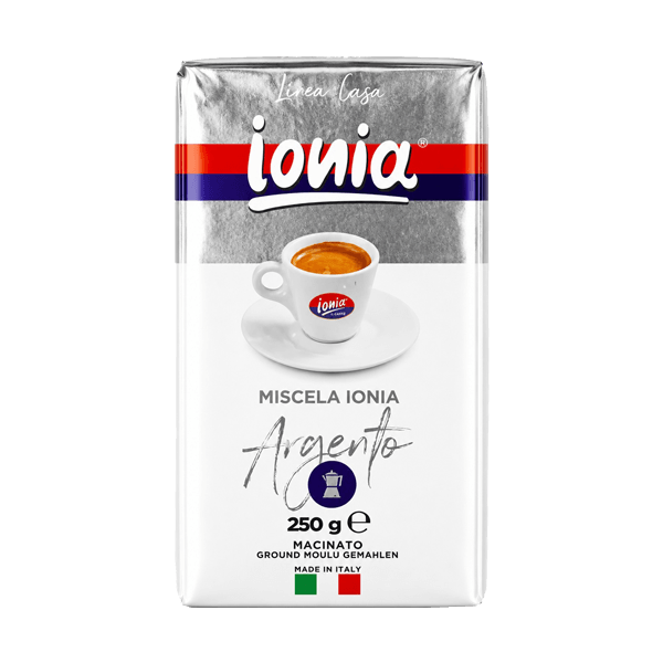 Espresso Argento Superior, Ionia (250g) • Kaffee Gemahlen • Espresso aus Italien