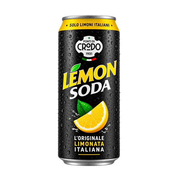 Lemonsoda Zitronenlimonade, Terme di Crodo • Italienische Limonade mit Zitronensaft