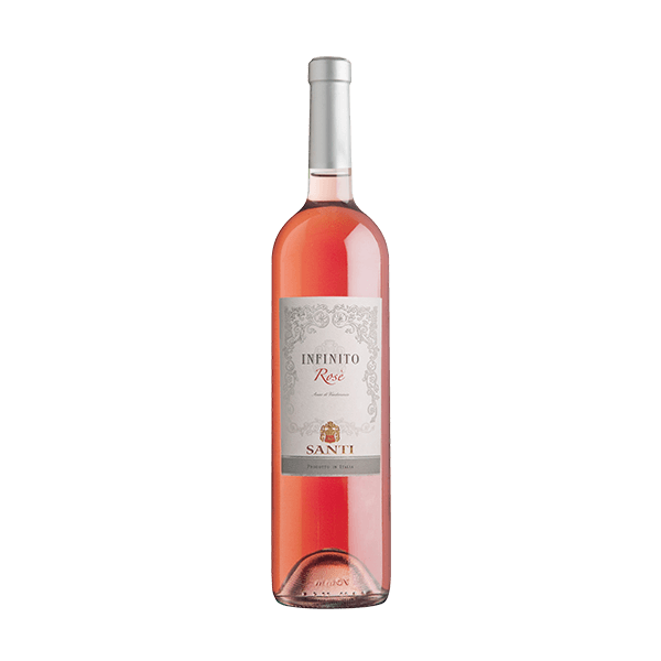 Der Infinito Rosé Chiaretto von Santi ist beliebter Roséwein. Bei uns kannst den Infinito Rosé Chiaretto schnell und günstig kaufen.