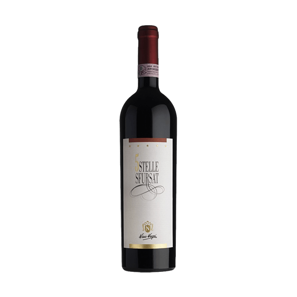 Der 5 Stelle Sfursat von Nino Negri ist ein sehr guter Wein aus der Lombardei.