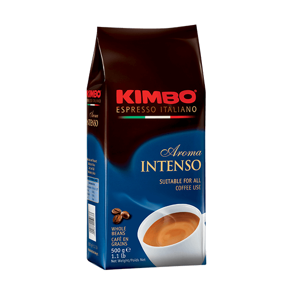 Der Espresso Aroma Intenso ist ein schöner Blend von Kimbo.