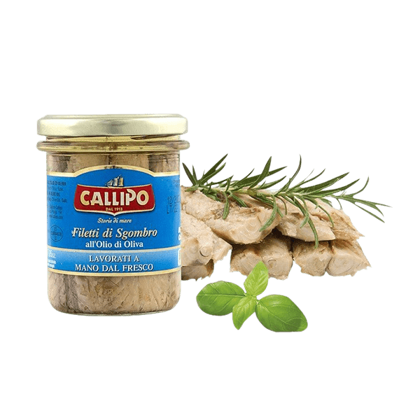 Makrelenfilets in Olivenöl von Callipo