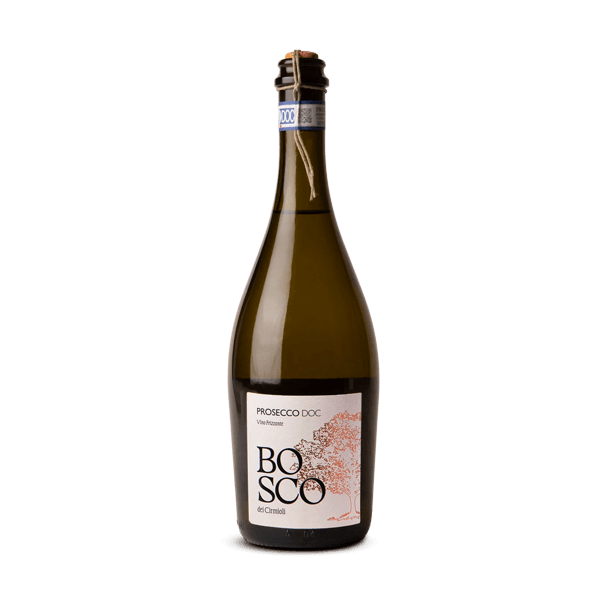 Prosecco Frizzante, Bosco dei Cirmioli. Schaumwein aus Venetien, Glera
