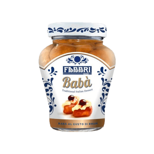 Babà in Rhum, Fabbri • Dessert-Spezialität • Süßes aus Italien