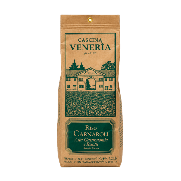 Carnaroli Superfino 1Kg, Cascina Veneria • Reis für Risotto • Italienische Feinkost