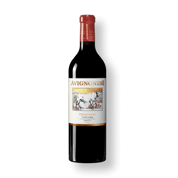 Desiderio Toscana Merlot von Avignonesi ist ein hochklassiker Rotwein.