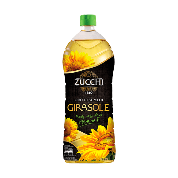 Sonnenblumenöl aus Italien.