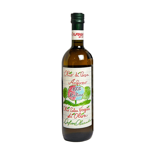 Das Olivenöl Extra Vergine Bambino von Anfosso ist ein sehr gutes weil kaltgepresstes Olivenöl.