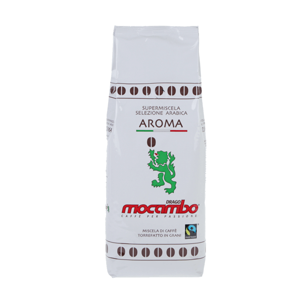Der Espresso Aroma Fairtrade von Mocambo ist aus 90% Arabica und 10% Robusta.