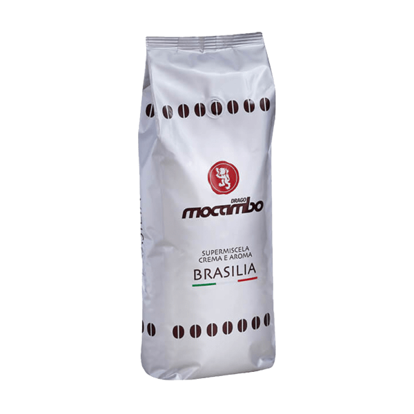 Der Espresso Brasilia von Mocambo ist aus 60% Arabica und 40% Robusta.