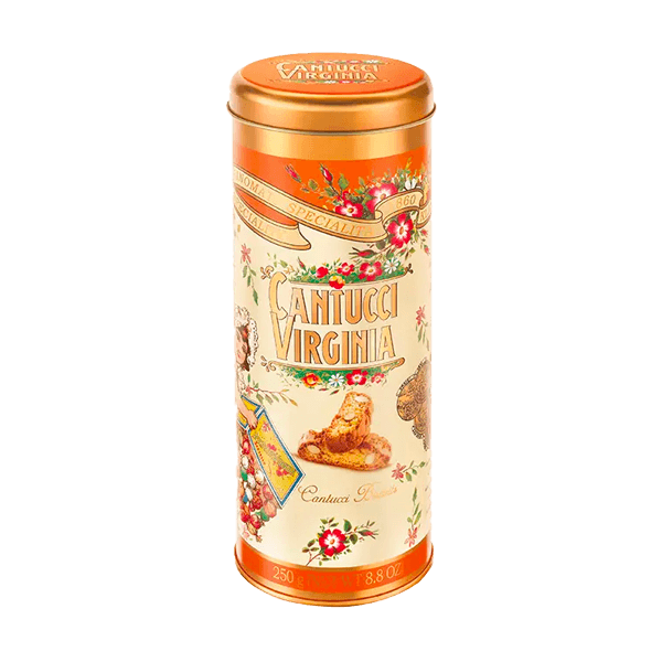 Cantucci, Amaretti Virginia. Traditionelle Mandelkekse, Süßes aus Italien