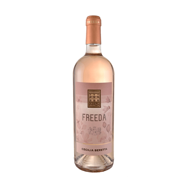 Freeda Rosé Trevenezie, Cecilia Beretta • Roséwein aus Venetien • Corvina, Sauvignon und Carmenѐre