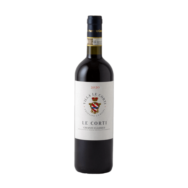 Der Chianti Classico von Villa Le Corti ist ein wunderbarer Chianti-Wein. Bei uns kannst du den Chianti Classico von Principe Corsini online kaufen.