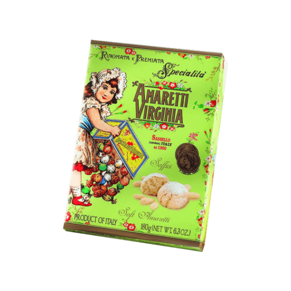 Weiche Amaretti, Virginia | Italienische Makronen Kekse | Süßes aus Italien