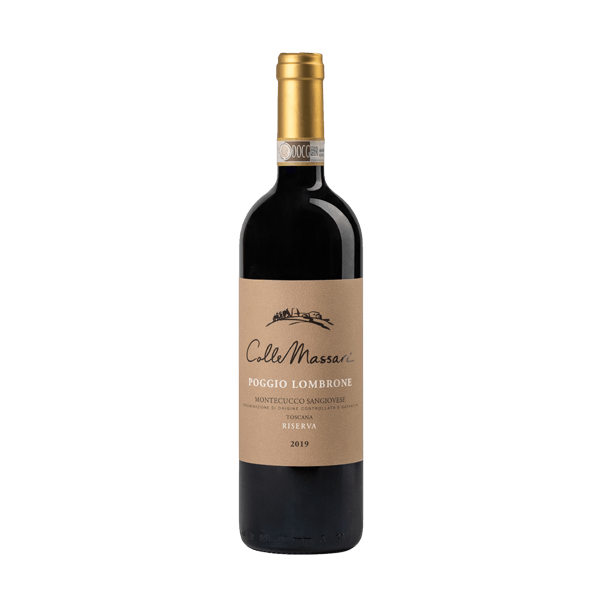 Poggio Lombrone Montecucco Riserva Bio, Colle Massari. Rotwein aus der Toskana