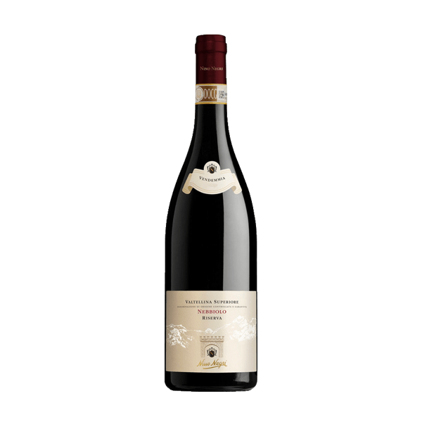 Valtellina Superiore DOCG Riserva, Nino Negri. Nebbiolo Rotwein aus der Lombardei