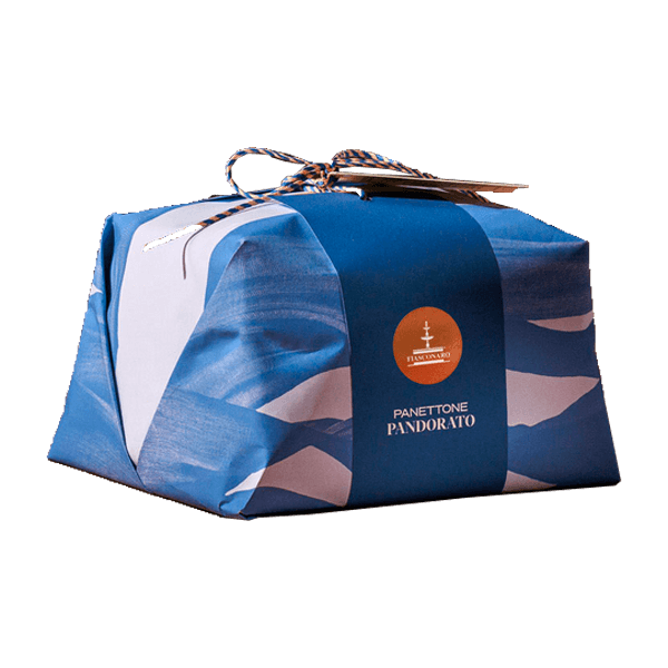 Panettone Pandorato 700g, Fiasconaro • Feiner italienischer Weihnachtskuchen • Süßes aus Italien