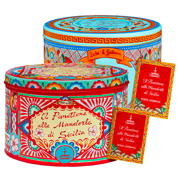 Panettone alle Mandorle 1Kg Dolce e Gabbana, Fiasconaro