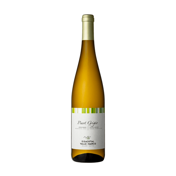 Pinot Grigio Valle Isarco DOC 0,75L, Eisacktal. Grauburgunder Weißwein aus Südtirol