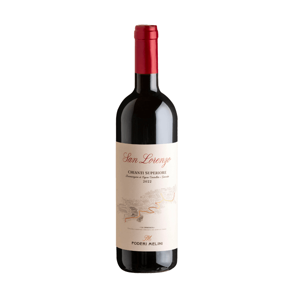 San Lorenzo Chianti, Melini • Rotwein aus der Toskana • Sangiovese Grosso