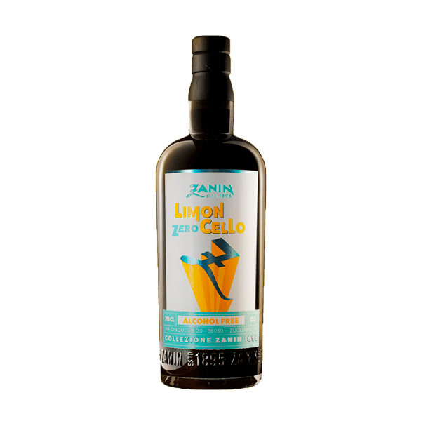 Limoncello Zero Alkoholfrei 0,7l, Zanin • Zitronenlikör 0,0% Alkohol • Italienische Spirituosen