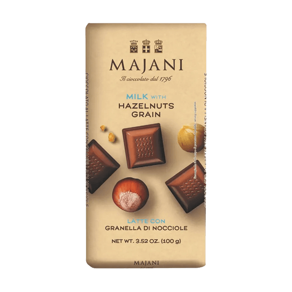 Schokotafel Haselnuss Granella Majani • Schokolade • Süßes aus Italien