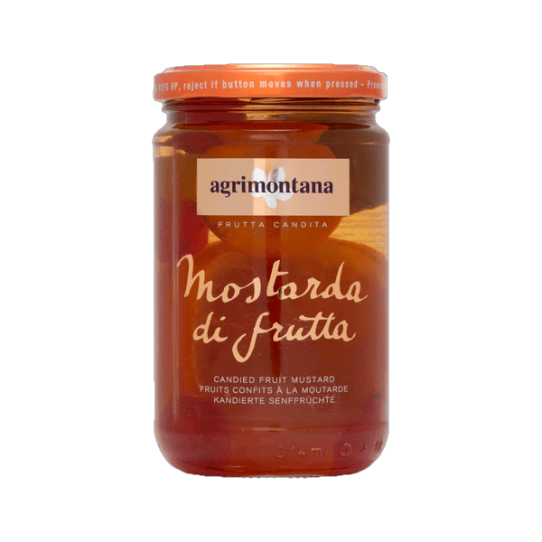 Mostarda Senffrüchte 390g, Agrimontana • Brotaufstrich • Süßes aus Italien