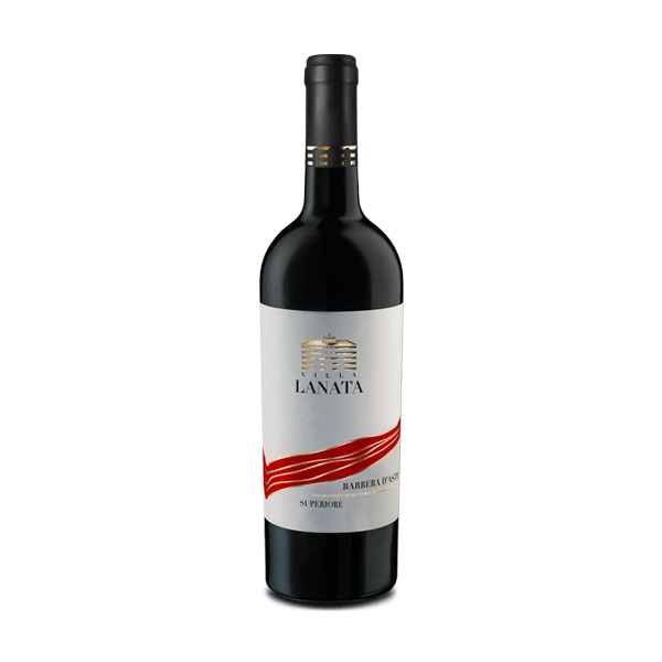 Barbera d'Asti Superiore 0,75l, Villa Lanata • Rotwein aus dem Piemont • Barbera