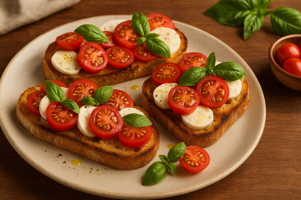 10 sommerliche italienische Antipasti ohne Kochen – Leicht, frisch & voller Geschmack