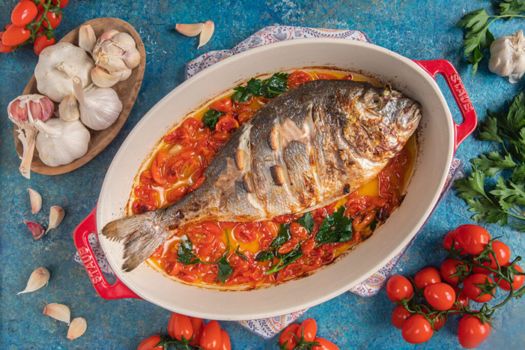 Orata all’acqua pazza – Der Fisch im „verrückten Wasser“