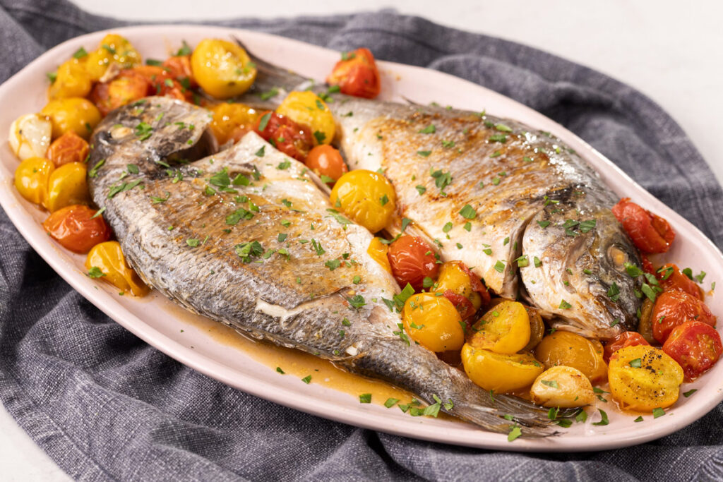 Orata all’acqua pazza – Der Fisch im „verrückten Wasser“