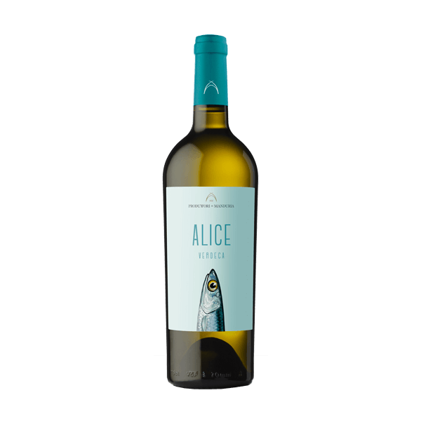 Alice Verdeca Salento Bianco, Produttori di Manduria • Weißwein aus Apulien • Verdeca