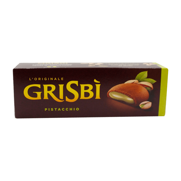 Grisbi Pistazien 135g, Vicenzi • Pistazienkekse aus Mürbeteig • Süßes aus Italien