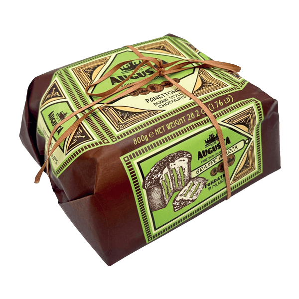 Panettone Dubai Style Schokolade, Augusta • Feiner italienischer Weihnachtskuchen • Süßes aus Italien
