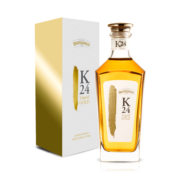 Grappa K24 Riserva 42% 0,7l, Bertagnolli • Grappa aus Trentino • Spirituosen aus Italien