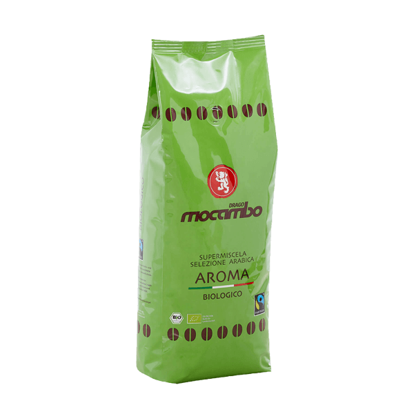 Espresso Bio Aroma Fairtrade Bohnen 1kg, Mocambo • Kaffee Bohnen • Espresso aus Italien