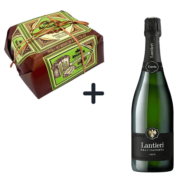 Sparpaket Panettone Dubai Style & Franciacorta Lantieri Brut. Premium Genuss. 5% Rabatt!