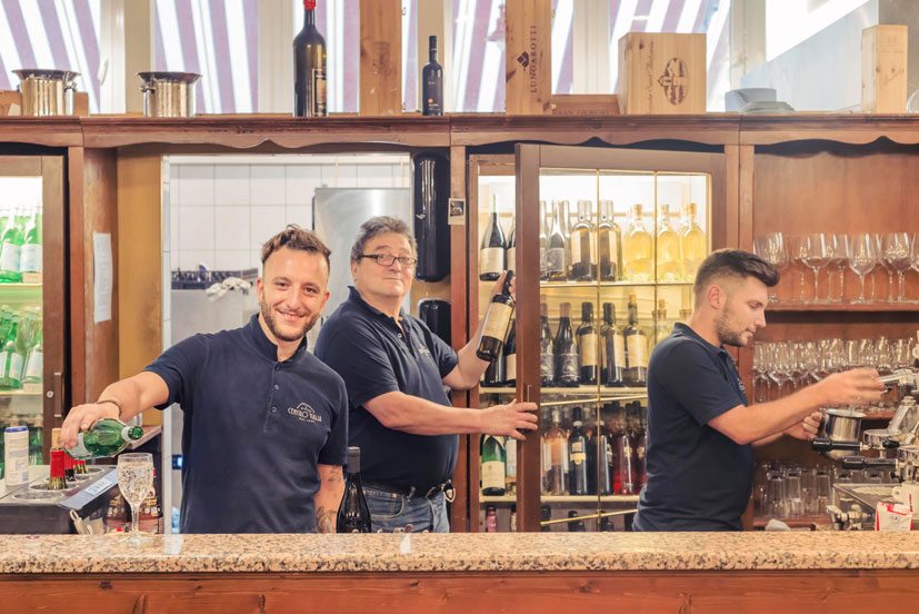 Italienisches Restaurant Trattoria