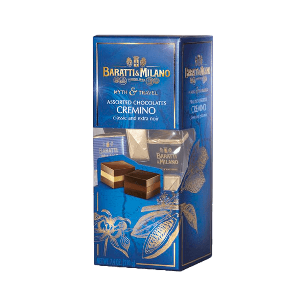 Cremino Classic Noir 210g von Baratti & Milano. Italienische Cremini Pralinen