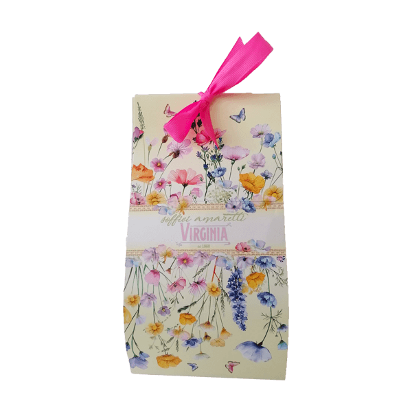 Amaretti soft Cavallotto Blumen 180g, Virginia. Mandel-Kekse, Süßes aus Italien