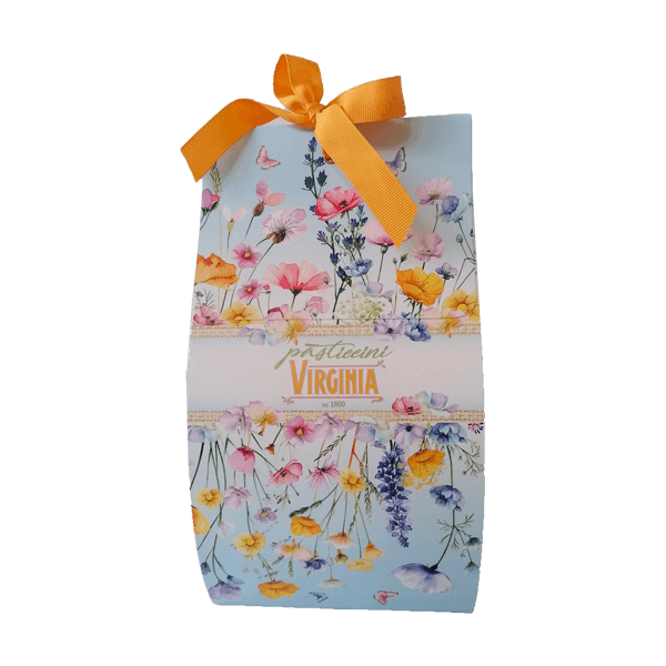 Pasticceria Mix Cavallotto Blumen 140g, Virginia. Mandel-Kekse, Süßes aus Italien