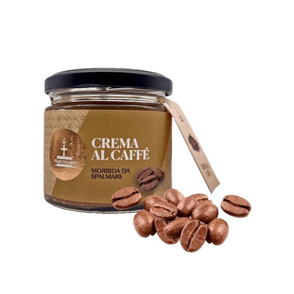 Crema di Caffè 180g, Fiasconaro. Brotaufstrich mit Kaffee. Süßes aus Italien