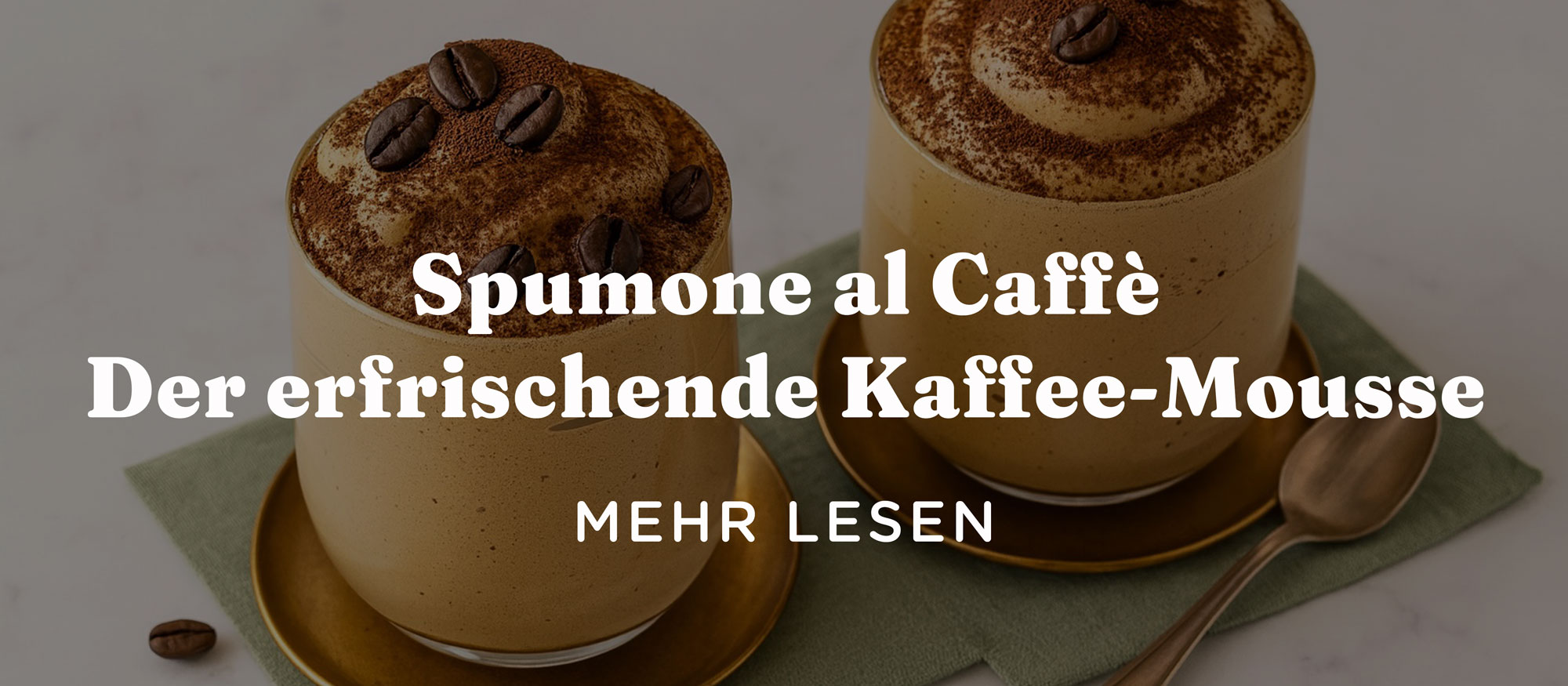 Spumone al Caffè – Der erfrischende Kaffee-Mousse-Hit in 5 Minuten