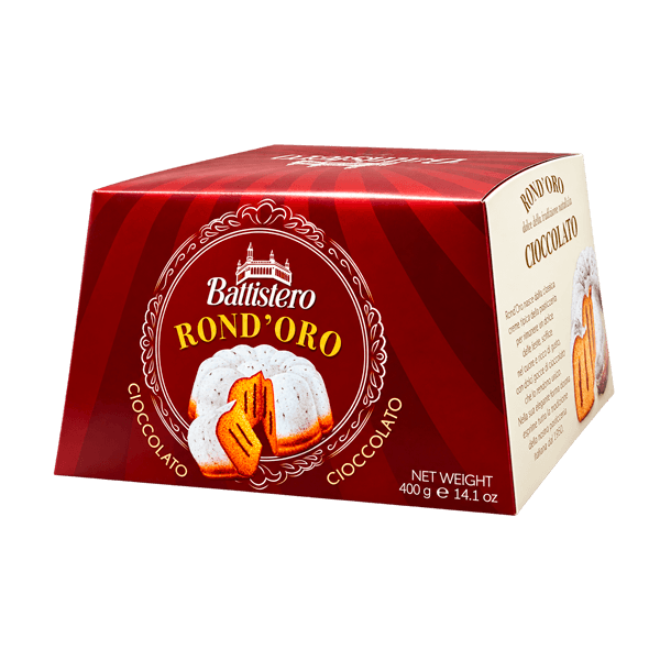 Rondoro Dolce Schoko 400 g, Battistero • Italienisches Ostergebäck mit Schokoladencreme