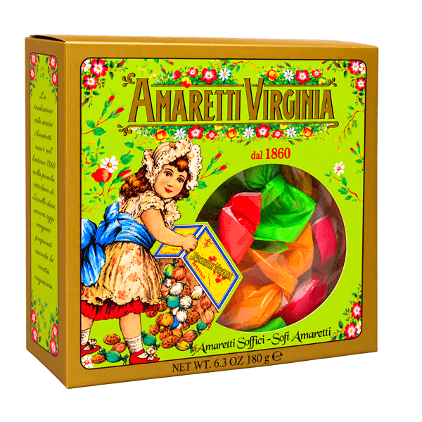Amaretti Soft 180 g, Virginia • Weiche Mandel-Amaretti aus Ligurien