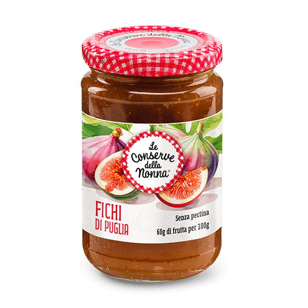 Feigenkonfitüre extra aus Apulien 340 g, Le Conserve della Nonna • Italienischer Brotaufstrich